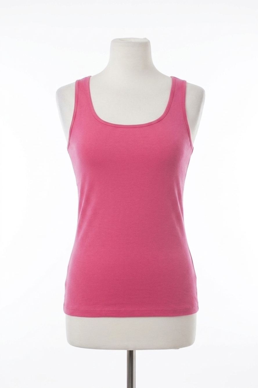 NEW ANGEL bra-friendly tank in fuchsia